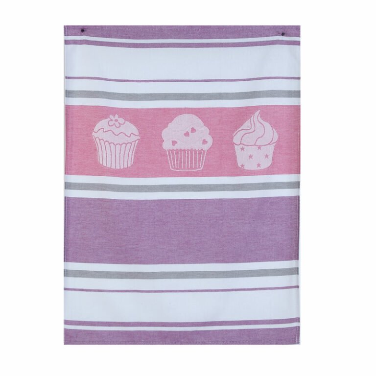 Torchon De Cuisine Fantaisie Jacquard Coton